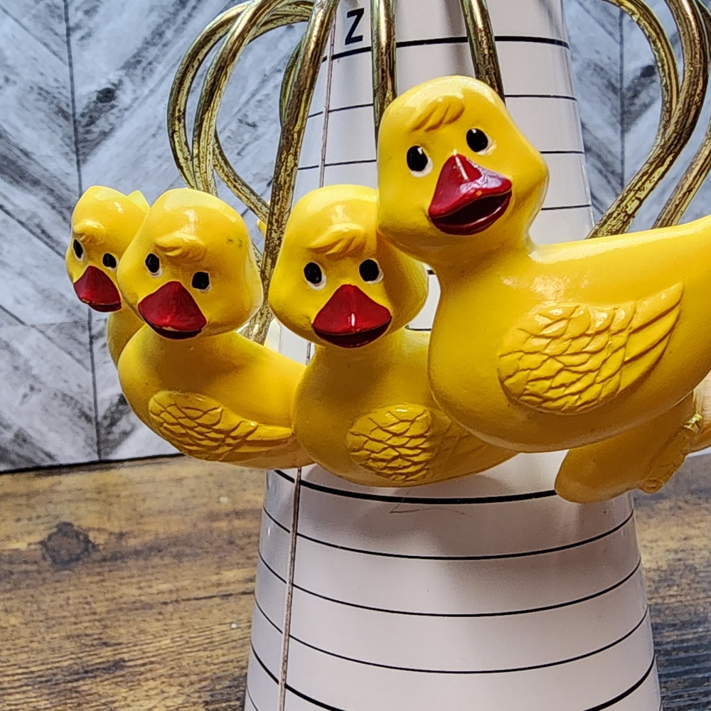 Charming Yellow Duck Wall Accents